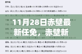 赤壁新篇，11月28日的溫馨任免與友情之旅