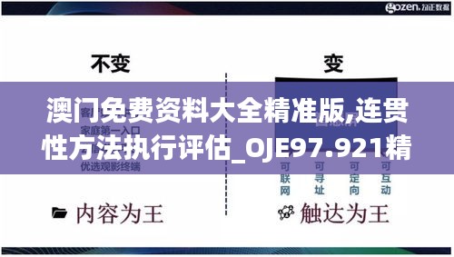 澳門免費資料大全精準版,連貫性方法執(zhí)行評估_OJE97.921精簡版