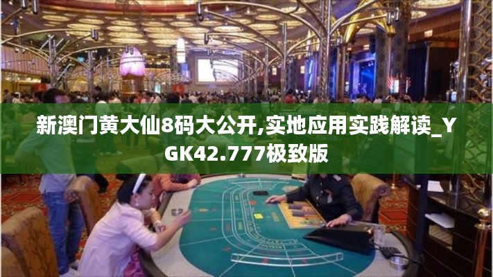 新澳門(mén)黃大仙8碼大公開(kāi),實(shí)地應(yīng)用實(shí)踐解讀_YGK42.777極致版