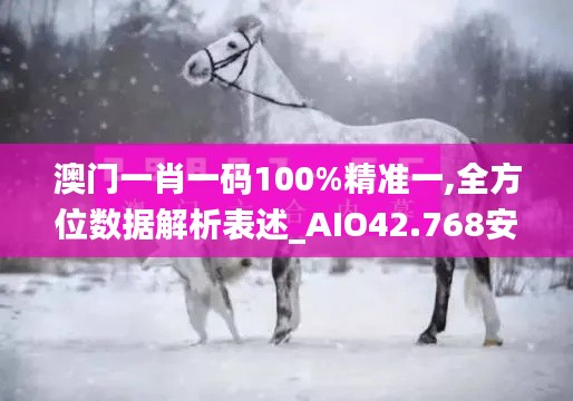 澳門一肖一碼100%精準一,全方位數(shù)據(jù)解析表述_AIO42.768安靜版