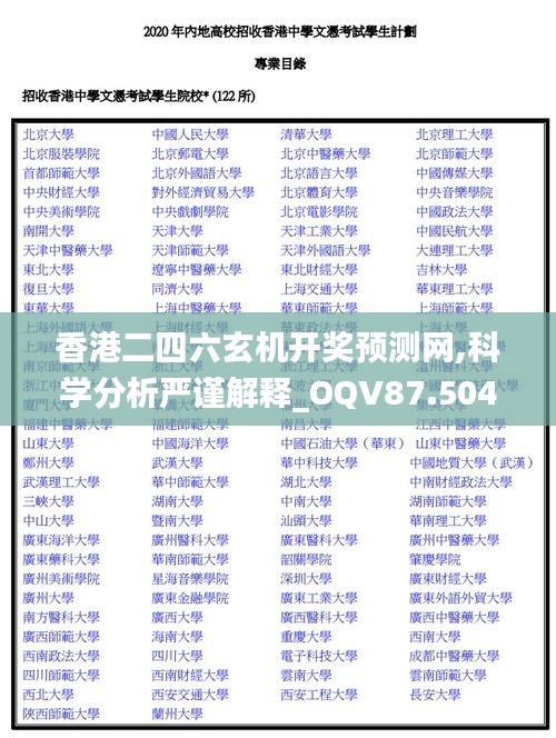 香港二四六玄機(jī)開(kāi)獎(jiǎng)?lì)A(yù)測(cè)網(wǎng),科學(xué)分析嚴(yán)謹(jǐn)解釋_OQV87.504閃電版