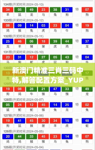 新澳門精準(zhǔn)三肖三碼中特,解答配置方案_YUP74.309體現(xiàn)版