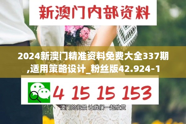 2024新澳門精準(zhǔn)資料免費(fèi)大全337期,適用策略設(shè)計_粉絲版42.924-1