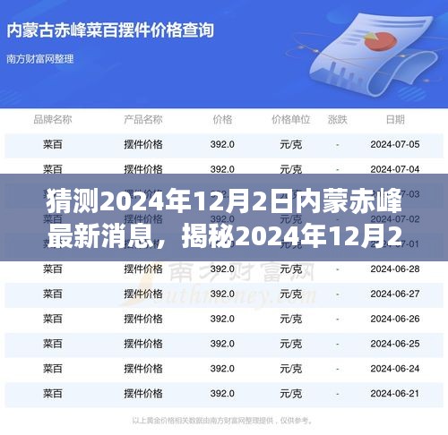 揭秘未來篇章，赤峰地區(qū)在2024年12月2日的最新發(fā)展與變遷內(nèi)幕。
