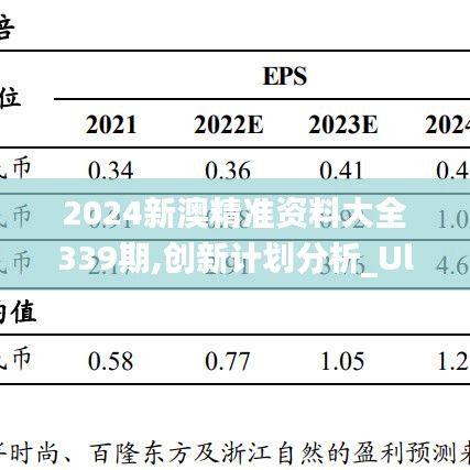2024新澳精準(zhǔn)資料大全339期,創(chuàng)新計劃分析_Ultra5.378-1