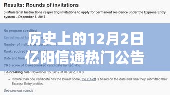 億陽信通，歷史上的溫暖傳遞與特別公告——紀念特別日期的冬日奇遇