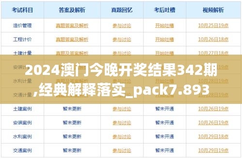 2024澳門(mén)今晚開(kāi)獎(jiǎng)結(jié)果342期,經(jīng)典解釋落實(shí)_pack7.893