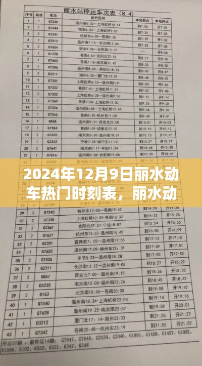 麗水動車新風(fēng)尚與特色小店探尋，揭秘最新動車時刻表驚喜