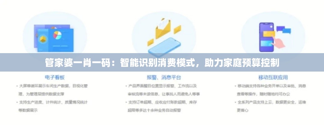 管家婆一肖一碼：智能識(shí)別消費(fèi)模式，助力家庭預(yù)算控制