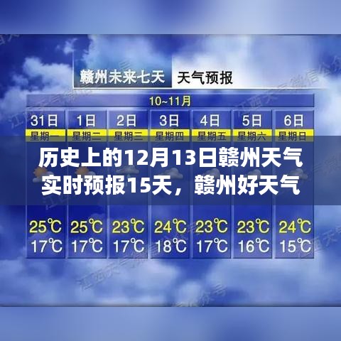 贛州十二月十三日的歷史天氣與友情紐帶