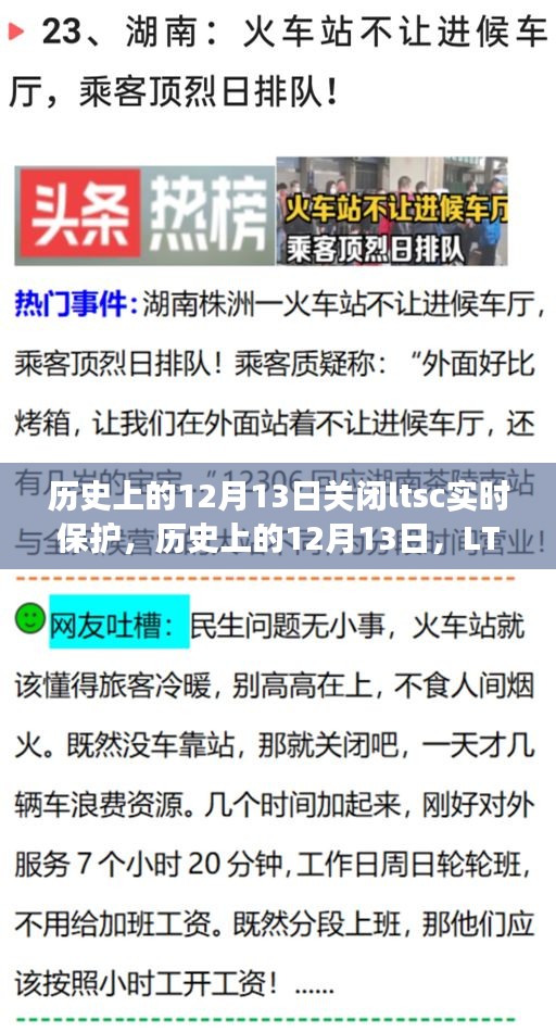 歷史上的12月13日，LTSC實(shí)時(shí)保護(hù)的關(guān)閉事件回顧