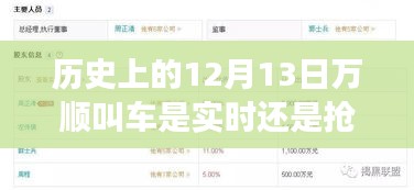 揭秘歷史日期背后的故事，探尋萬順叫車服務(wù)模式演變過程——從實(shí)時(shí)叫車到搶單服務(wù)的演變歷程（初學(xué)者與進(jìn)階用戶指南）