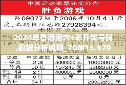 2024年香港港六+彩開獎號碼,數(shù)據(jù)分析說明_7DM13.970