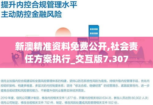 新澳精準(zhǔn)資料免費(fèi)公開(kāi),社會(huì)責(zé)任方案執(zhí)行_交互版7.307