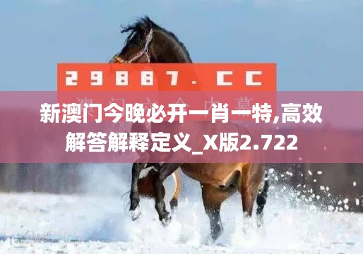 新澳門今晚必開一肖一特,高效解答解釋定義_X版2.722