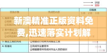 新澳精準(zhǔn)正版資料免費(fèi),迅速落實(shí)計(jì)劃解答_AP14.813