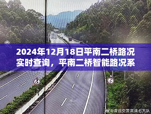 平南二橋智能路況系統(tǒng)實時查詢，未來出行盡在掌握