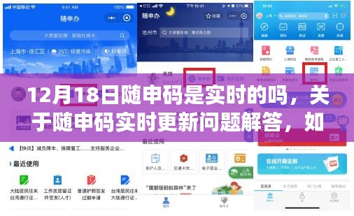 關于隨申碼實時更新問題的解答，如何獲取實時隨申碼（針對12月18日）