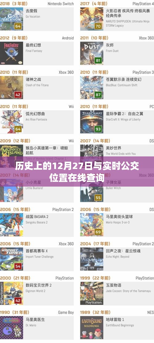 歷史上的12月27日與在線實(shí)時公交查詢服務(wù)