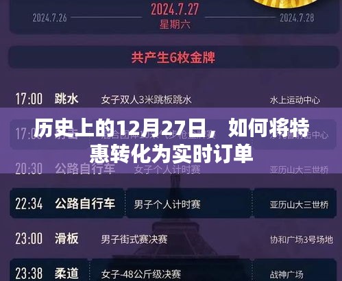 歷史特惠轉(zhuǎn)化秘籍，如何將優(yōu)惠轉(zhuǎn)化為實(shí)時(shí)訂單？