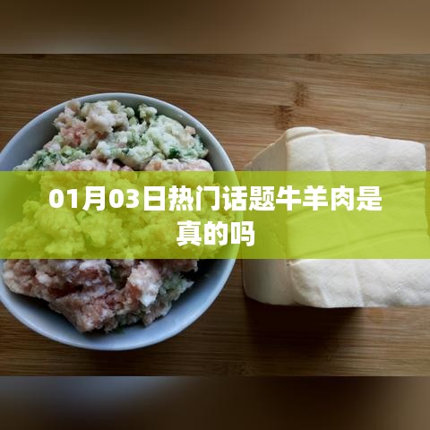 牛羊肉話題熱議，真假鑒別與消費(fèi)指南