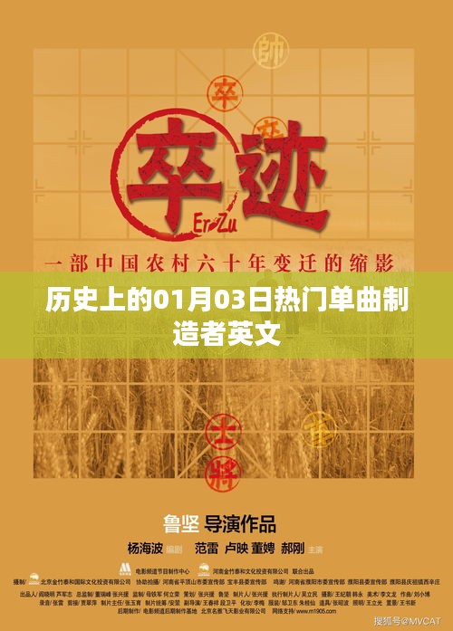 歷史上的熱門單曲制造者誕生日 01月03日英文解讀