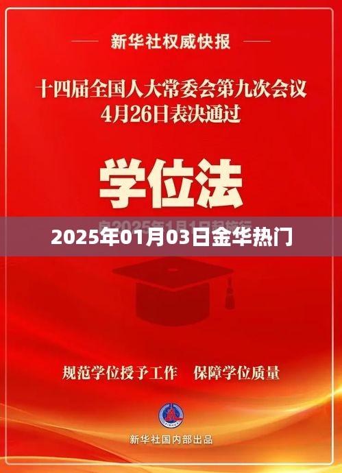 金華熱門活動(dòng)一覽，2025年1月3日精彩瞬間