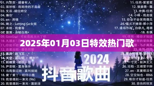 特效熱門歌曲盤點，2025年元旦回顧