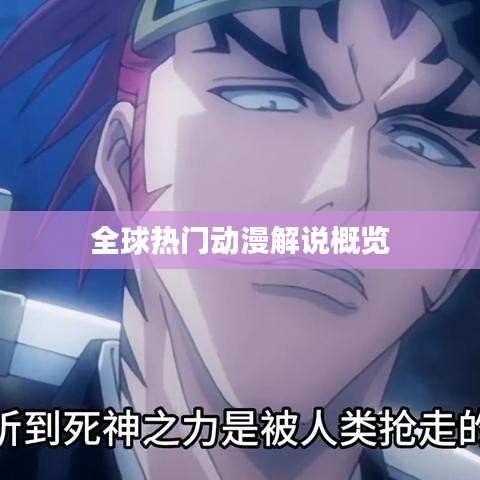 全球熱門動(dòng)漫解說概覽