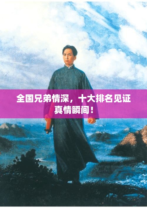 全國兄弟情深，十大排名見證真情瞬間！