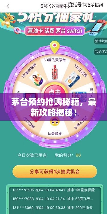 茅臺預(yù)約搶購秘籍，最新攻略揭秘！