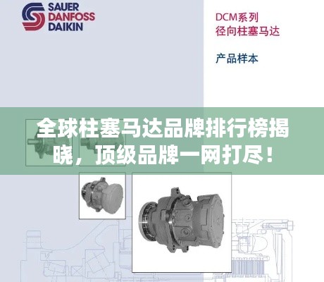 全球柱塞馬達品牌排行榜揭曉，頂級品牌一網打盡！