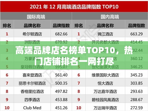 高端品牌店名榜單TOP10，熱門店鋪排名一網(wǎng)打盡