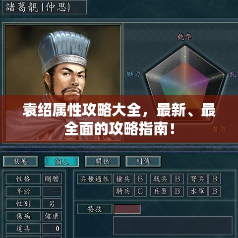 袁紹屬性攻略大全，最新、最全面的攻略指南！