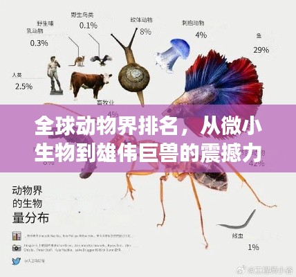 全球動物界排名，從微小生物到雄偉巨獸的震撼力量！