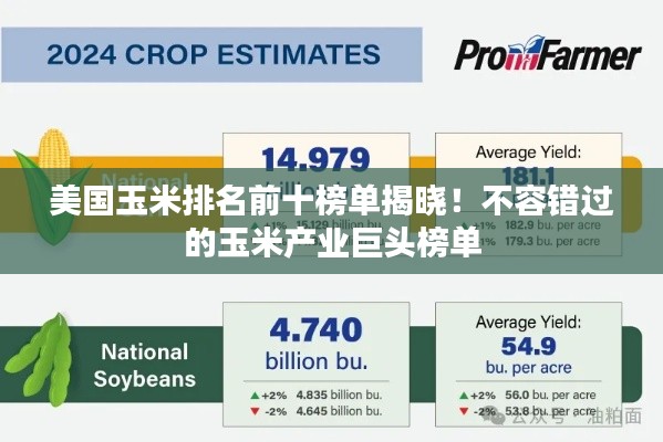 美國玉米排名前十榜單揭曉！不容錯過的玉米產(chǎn)業(yè)巨頭榜單