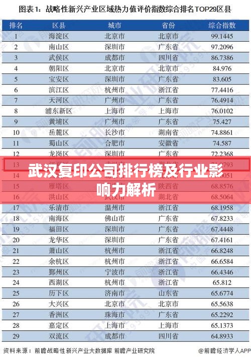 武漢復(fù)印公司排行榜及行業(yè)影響力解析