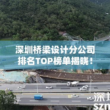 深圳橋梁設(shè)計分公司排名TOP榜單揭曉！