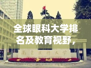 全球眼科大學排名及教育視野，探尋頂尖眼科院校的奧秘