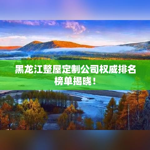 黑龍江整屋定制公司權(quán)威排名榜單揭曉！