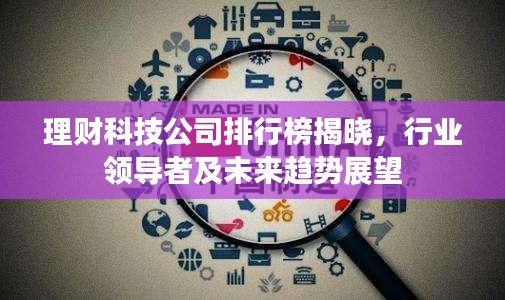 理財科技公司排行榜揭曉，行業(yè)領(lǐng)導(dǎo)者及未來趨勢展望