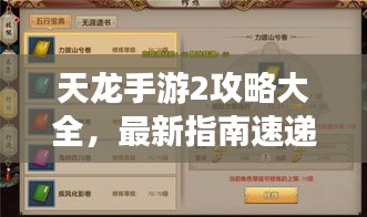 天龍手游2攻略大全，最新指南速遞！